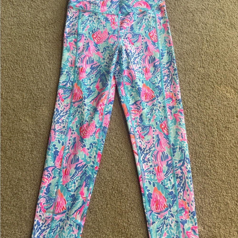 Lilly Pulitzer Multicolor Patterned Leggings